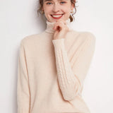 Valentina 100% Merino Turtleneck
