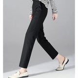 Castello High-Waist Trousers
