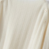 Maribel Buttoned Cashmere Sweater