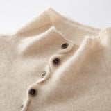 Louison Half-Button Pullover Sweater