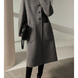 Hudson Park Wool Overcoat