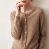 Ashford Cashmere Crew Cardigan