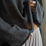 Liora Relaxed Crewneck Sweater