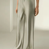 Elara Silk-Feel Lounge Trousers