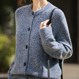 Chunky-Knit Alpaca-Blend cardigan