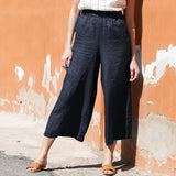 The Easy Wide Leg Linen Pant