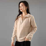 Anouk Quarter-Zip Sweater