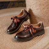 Madison 100% Leather Oxford Shoes