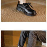 Madison 100% Leather Oxford Shoes