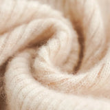 Wool Knitted Wide Leg Pants