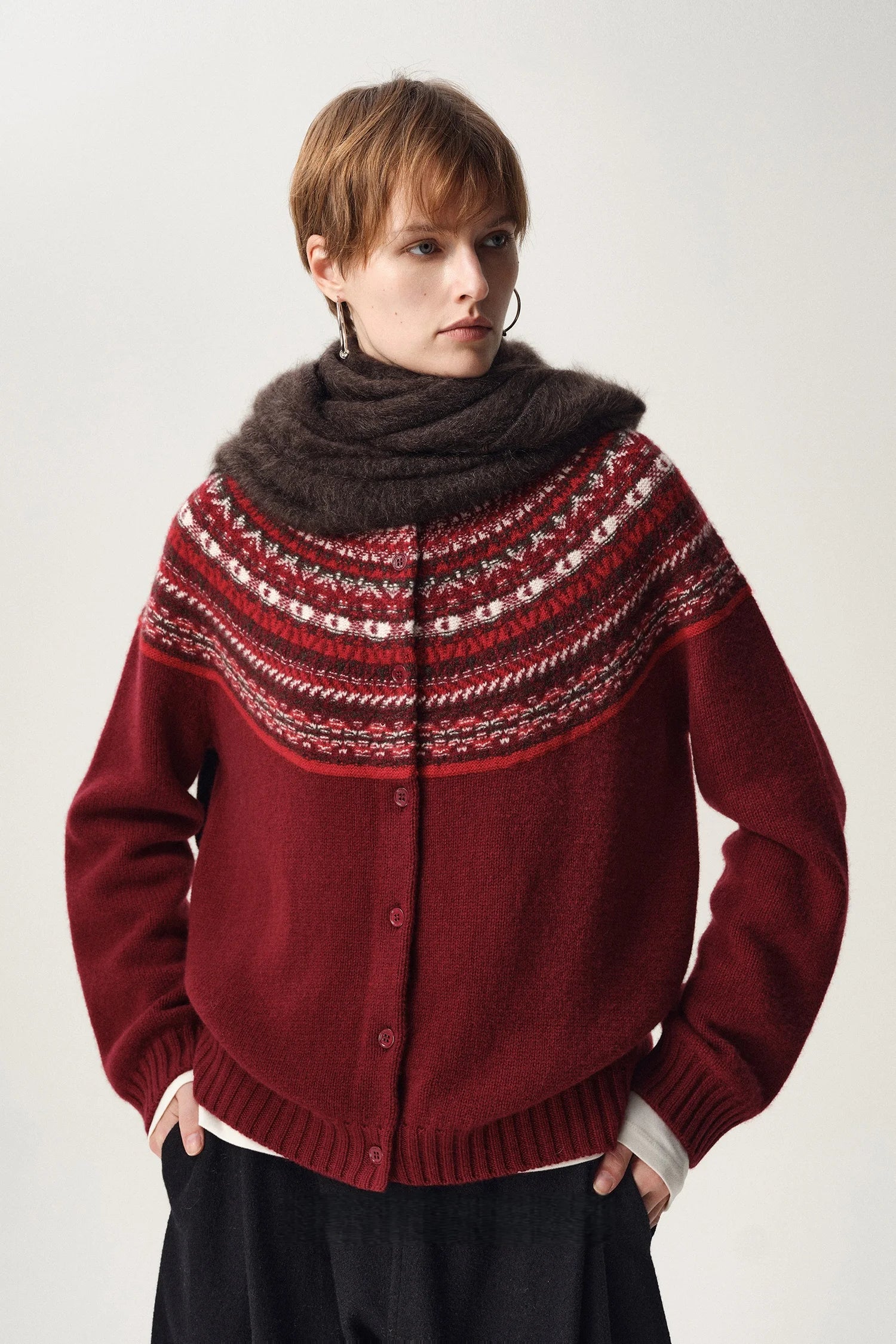 Sigrid Fair Isle Cardigan