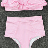 Riviera Ruffle Bandeau Bikini