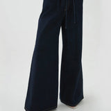 Monaco Drawstring Wide-Leg Jean