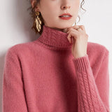 Valentina 100% Merino Turtleneck