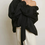 Bellarine Puffed Cotton Blouse