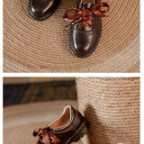 Madison 100% Leather Oxford Shoes
