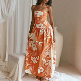 Joséphine Strapless Maxi Dress