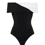 Cannes Off-Shoulder Monokini — Swimwear