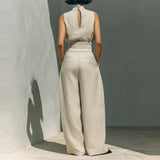 The Sandstone Linen Easy Set