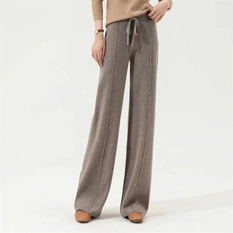 Classic Ladies Wool Trousers