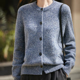 Chunky-Knit Alpaca-Blend cardigan