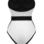 Capri Contrast One-Piece — Swimwear