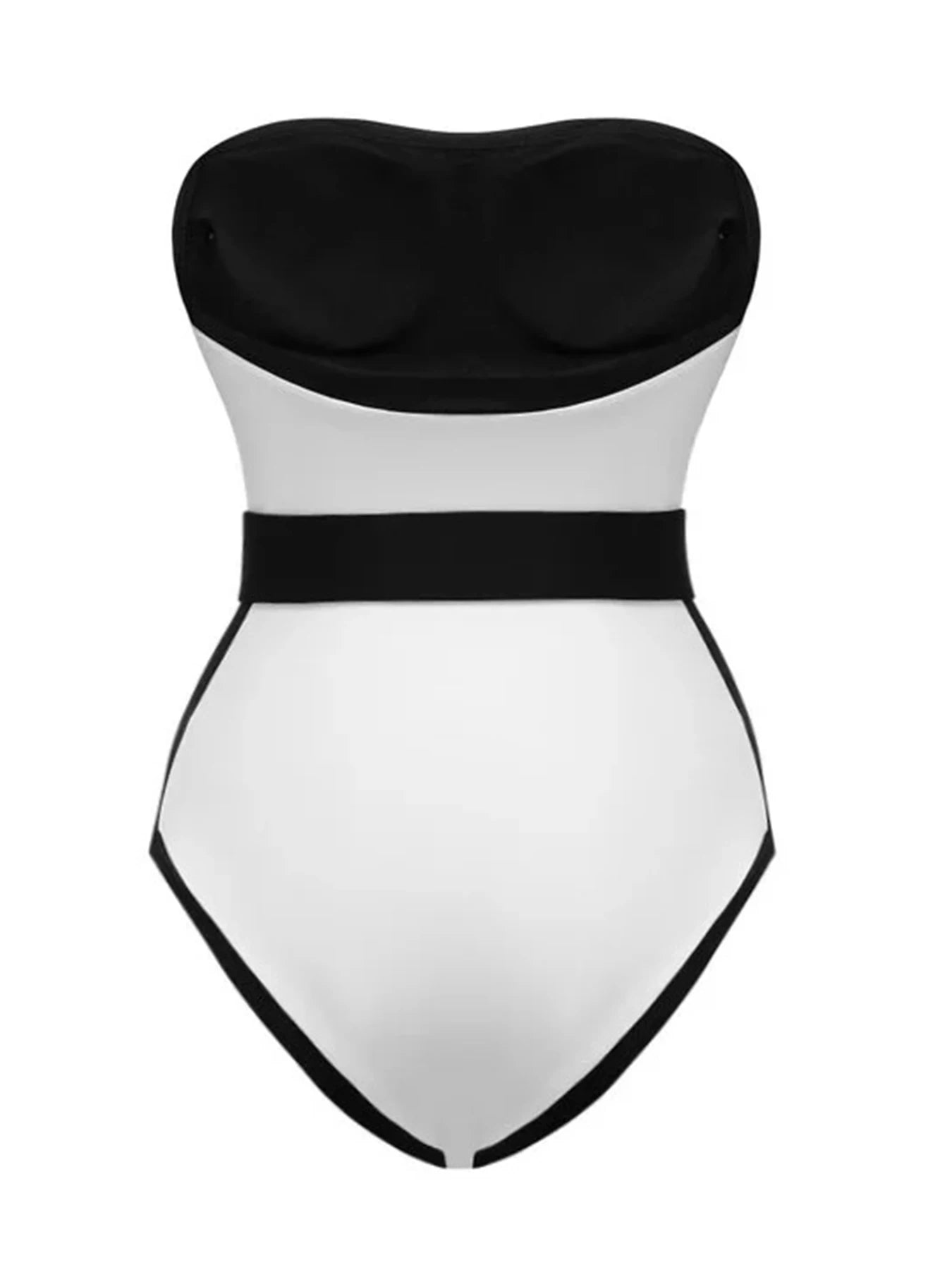 Capri Contrast One-Piece — Swimwear