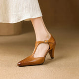 Verena Genuine Italian Leather Heels