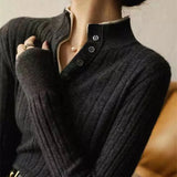 Scholar Ribbed Wool Polo