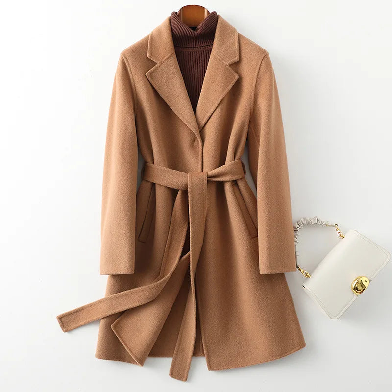 Winter Cinch Woolen Coat