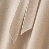 Selene Scarf-Collar Cashmere Pullover