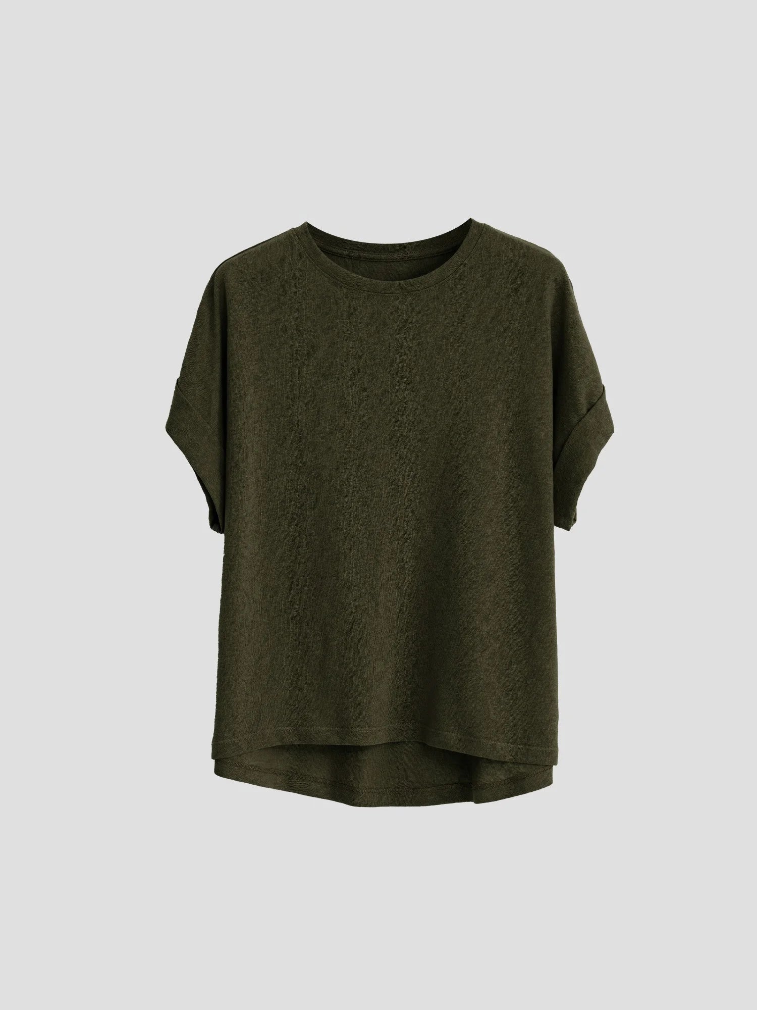 The Rolled Cuff Oversized Tee