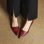 Anok Genuine Leather Heels in Camel — Heels