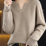 Brushed Mink Wool Pullover