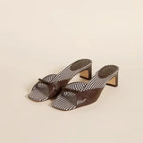Vinetta Check-In Heel Mules