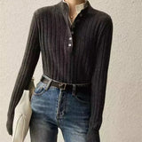 Scholar Ribbed Wool Polo