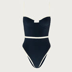 Riviera High-Waist Monokini — Swimwear