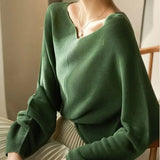 Madison Draped Knit Sweater Top