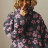Dahlia Fleece Half-Zip Pullover