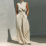 The Sandstone Linen Easy Set