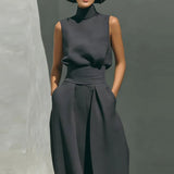 The Sandstone Linen Easy Set