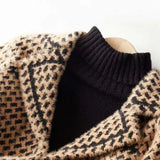 Vionne Houndstooth Knit Jacket