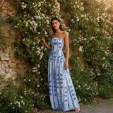 Joséphine Strapless Floor-Length Dress