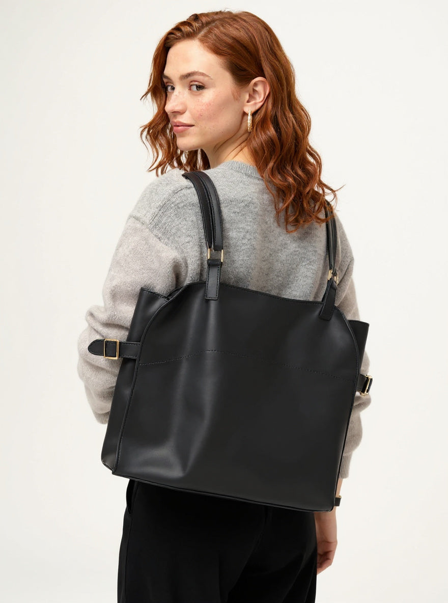 Women's 100% Wool Knit Hoodie Sweater Casual — White, studio product shot