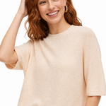 Larkin Seamless Pullover — Khaki, studio product shot