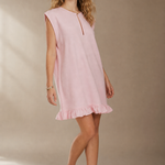 Women's Sleeveless T-Shirt Dress – Half Zip, banana_republic product shot