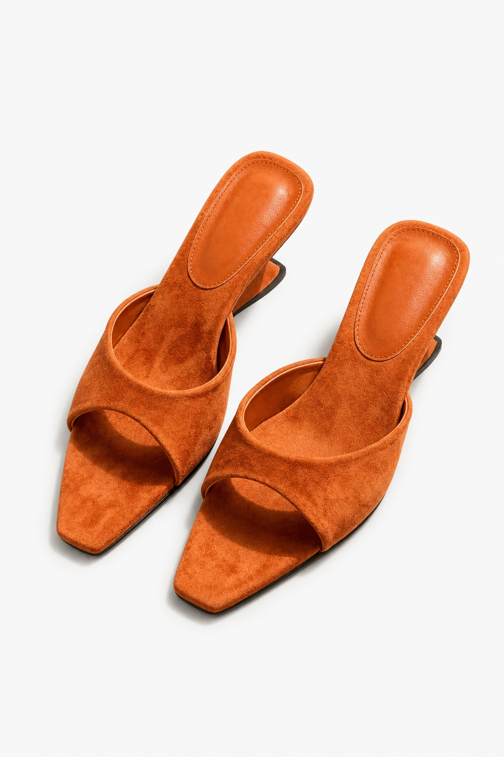 Positano Pointed-Toe Heel — Brown, jcrew product shot