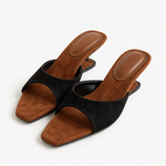 Positano Pointed-Toe Heel — Black, jcrew product shot