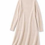 The Winter Luxe Midi — Khaki, studio product shot