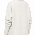 Vittangi Turtleneck — White, jcrew product shot